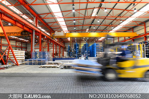 家具工厂货物仓库内景高清摄影与高效托运流程